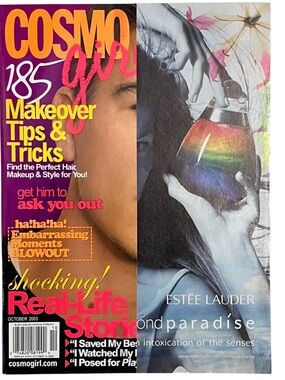Vintage October 2003 issue of CosmoGirl is actor Josh Hartnett